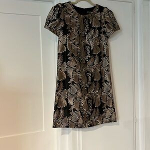 Mestiza jacquard mini dress